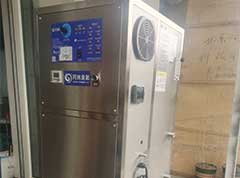 生物制藥潔凈間臭氧發生器消毒現場